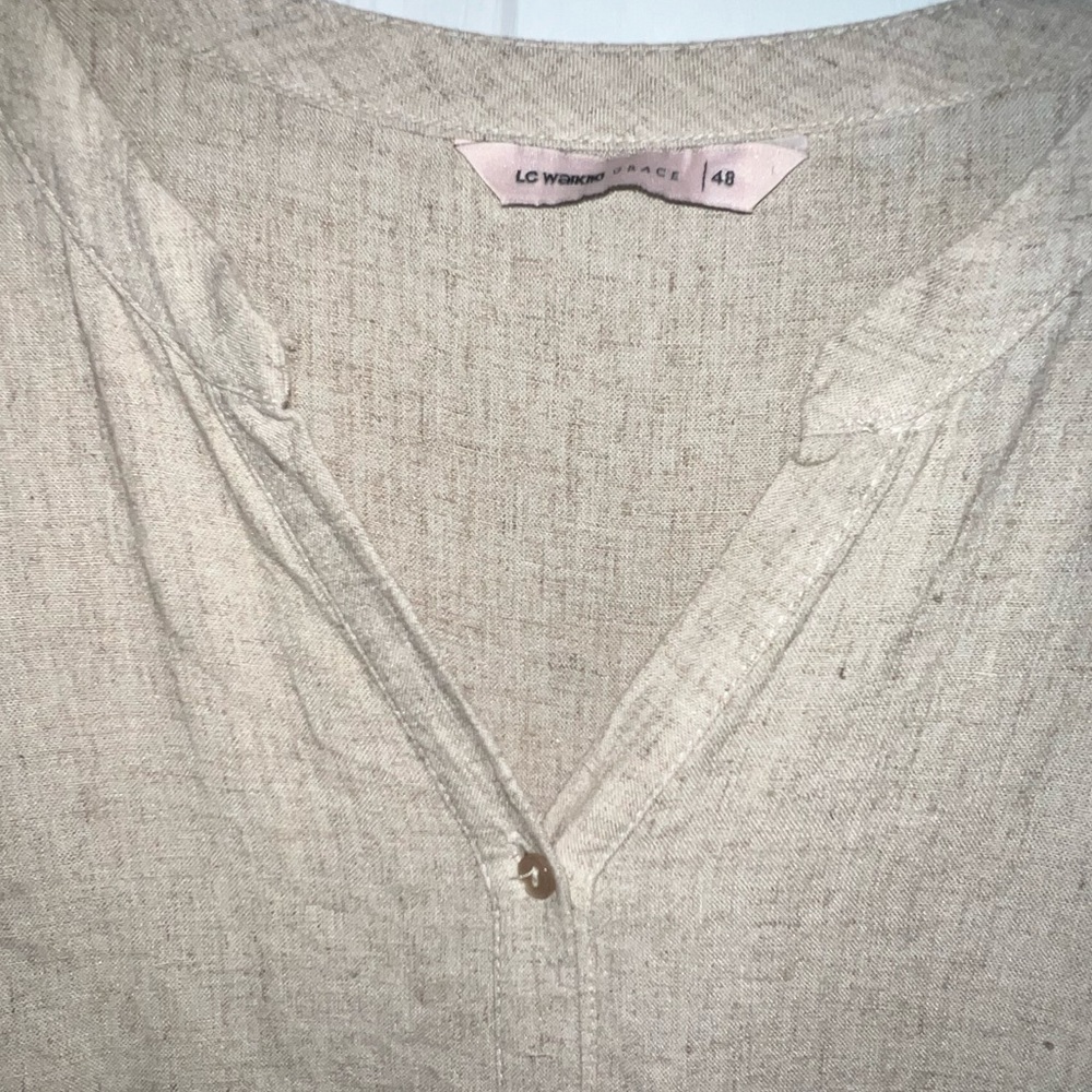 Beige Top - Picture 3 of 3